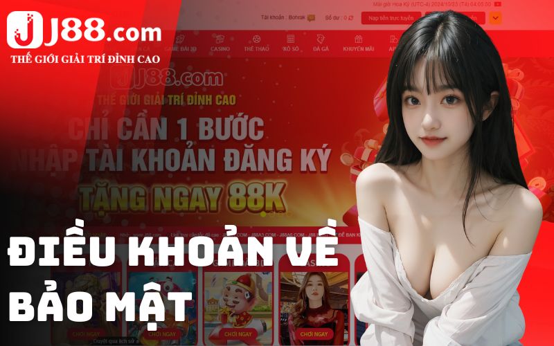 Điều khoản về bảo mật