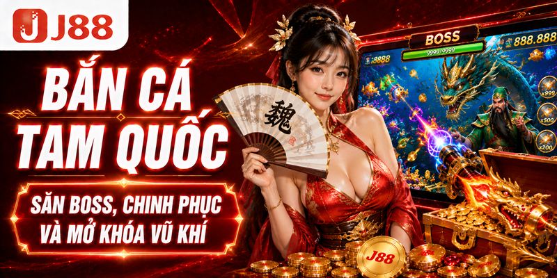 Bắn Cá Tam Quốc | Săn Boss, Chinh Phục Và Mở Khóa Vũ Khí