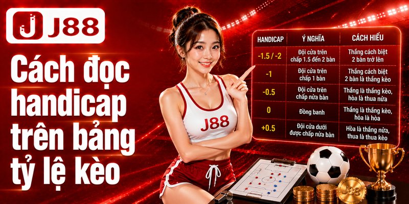 Kèo Châu Á J88 - Hiểu Kèo Chấp, Đọc Tỷ Lệ Chuẩn Cho Người Mới 6 Cách đọc handicap trên bảng tỷ lệ kèo
