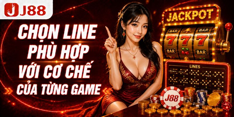 Chọn line phù hợp với cơ chế của từng game