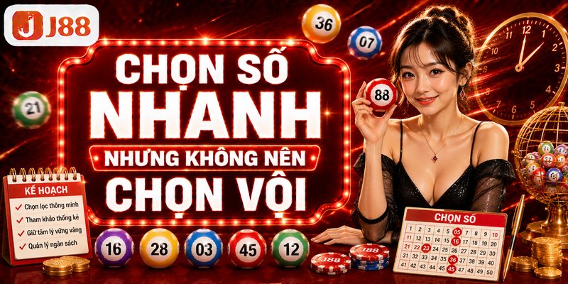 Chọn số nhanh nhưng không nên chọn vội