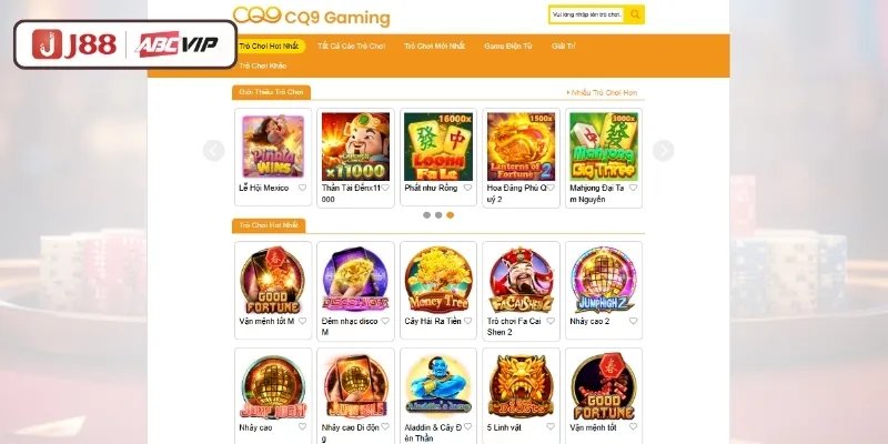 CQ9 - Không gian giải trí đậm chất phương Đông