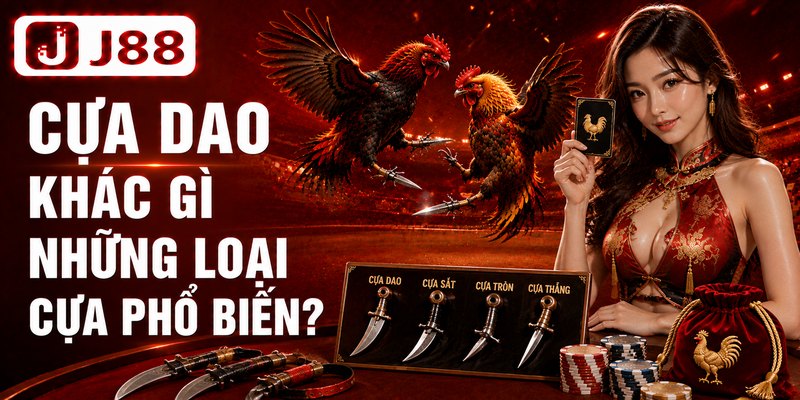 Cựa dao khác gì những loại cựa phổ biến?