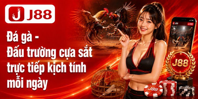 J88 Com - Đăng Ký J88 Nhận Tặng Thưởng Tân Thủ Siêu Hời 11 Đá gà - Đấu trường cựa sắt trực tiếp kịch tính mỗi ngày