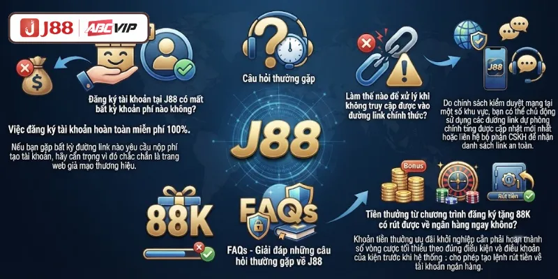 FAQs - Giải đáp những câu hỏi thường gặp về J88