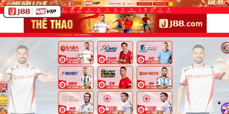 Giới thiệu sảnh thể thao J88