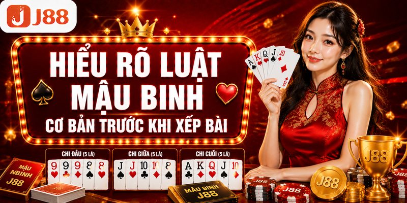 Mậu Binh J88 | Nghệ Thuật Sắp Xếp Các Chi Bài Cực Chuẩn 2 Hiểu rõ luật mậu binh cơ bản trước khi xếp bài
