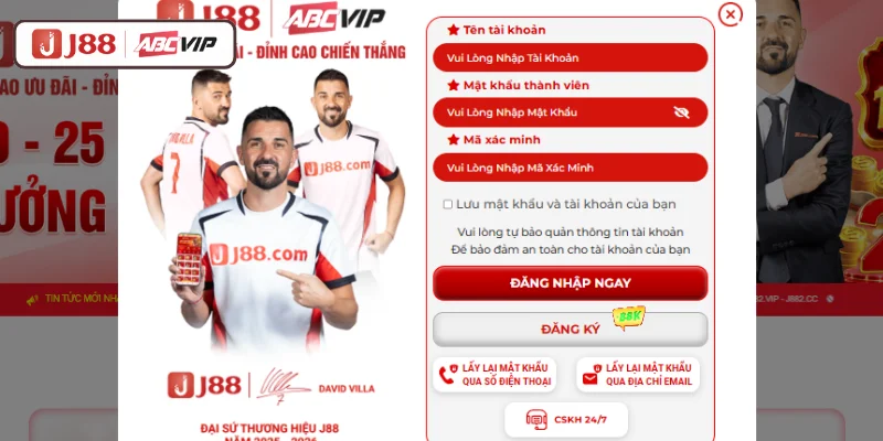 Hướng dẫn login J88 thần tốc, dễ dàng thực hiện