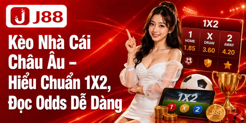 Kèo Nhà Cái Châu Âu - Hiểu Chuẩn 1X2, Đọc Odds Dễ Dàng