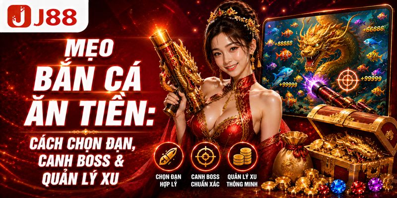 Mẹo Bắn Cá Ăn Tiền: Cách Chọn Đạn, Canh Boss & Quản Lý Xu