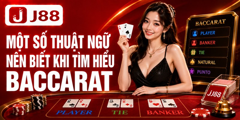 Baccarat J88 | Khám Phá Luật Chơi Và Cách Tính Điểm Chuẩn 6 Một số thuật ngữ nên biết khi tìm hiểu Baccarat