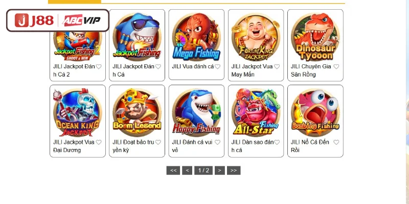 Một số tựa game bắn cá nổi bật