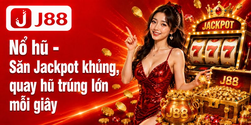 J88 Com - Đăng Ký J88 Nhận Tặng Thưởng Tân Thủ Siêu Hời 13 Nổ hũ - Săn Jackpot khủng, quay hũ trúng lớn mỗi giây